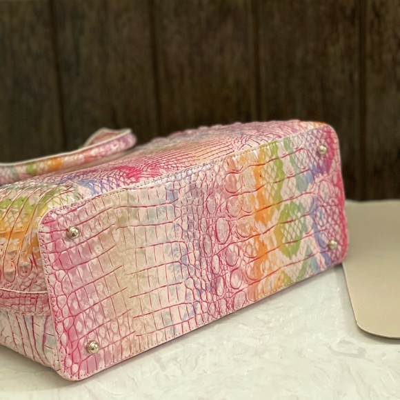 Brahmin Large Duxbury Satchel Optimism Melbourne Bag NWT - Picture 8 of 10